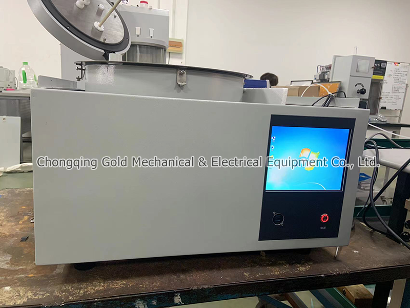 Touch screen bomb calorimeter